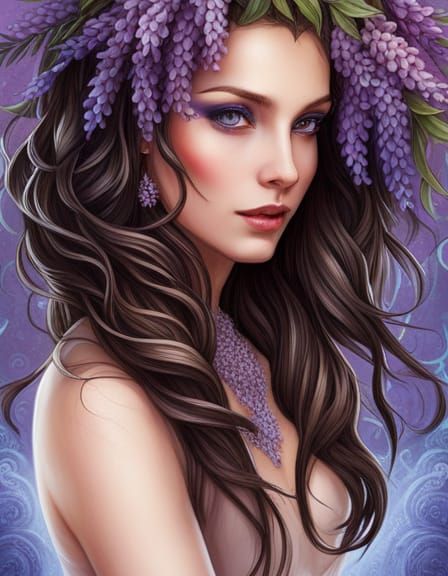 Wisteria Goddess