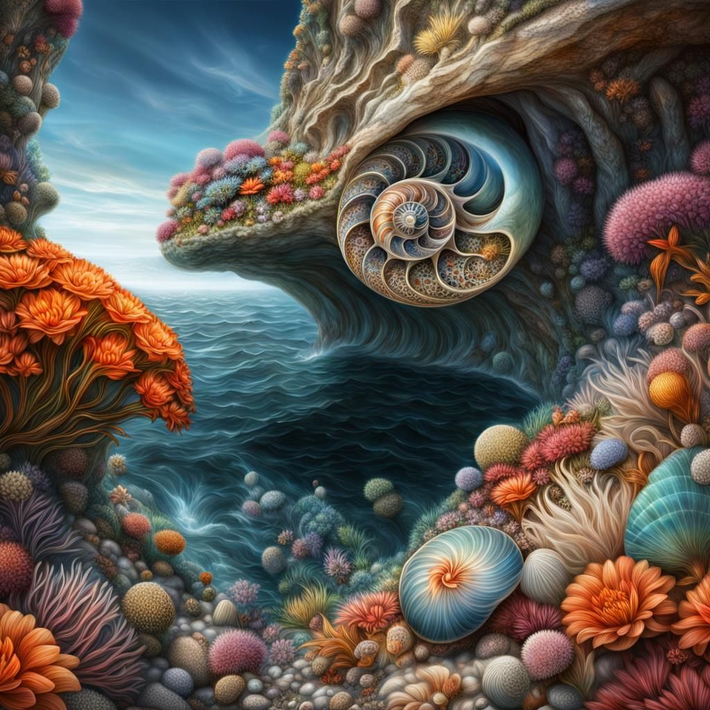 Cliffside Nautilus Land Of Sea & Enchantment