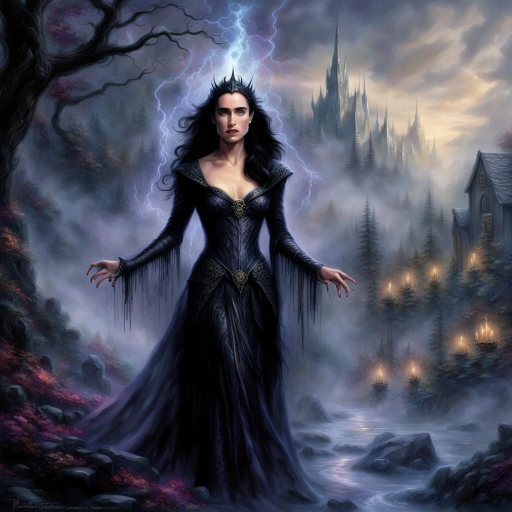 Jennifer Connelly as Ethereal Dark Witch Queen