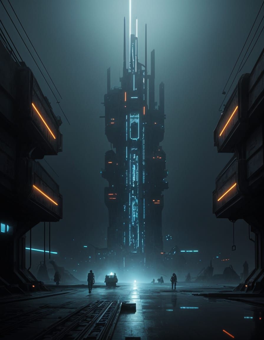 Sci-Fi Weapon Close-Up: Armored Core Mech