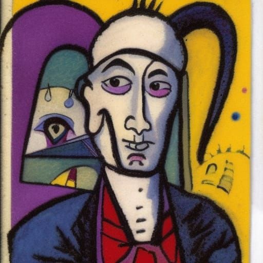 Kind Vampire Lord Portrait in Cinquecento Style