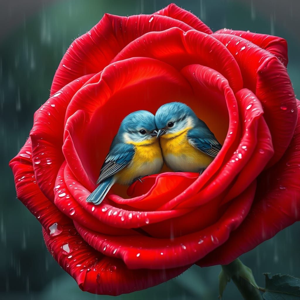 Romantic Rose Sanctuary in Hyperdetail