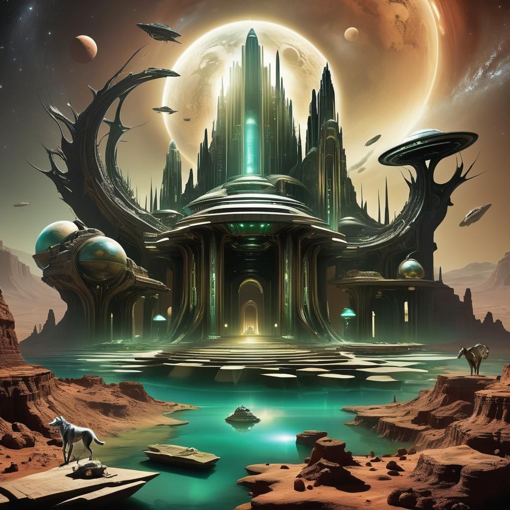 Cydonia Mensae: Martian Temples Before the Interplanetary Wa...