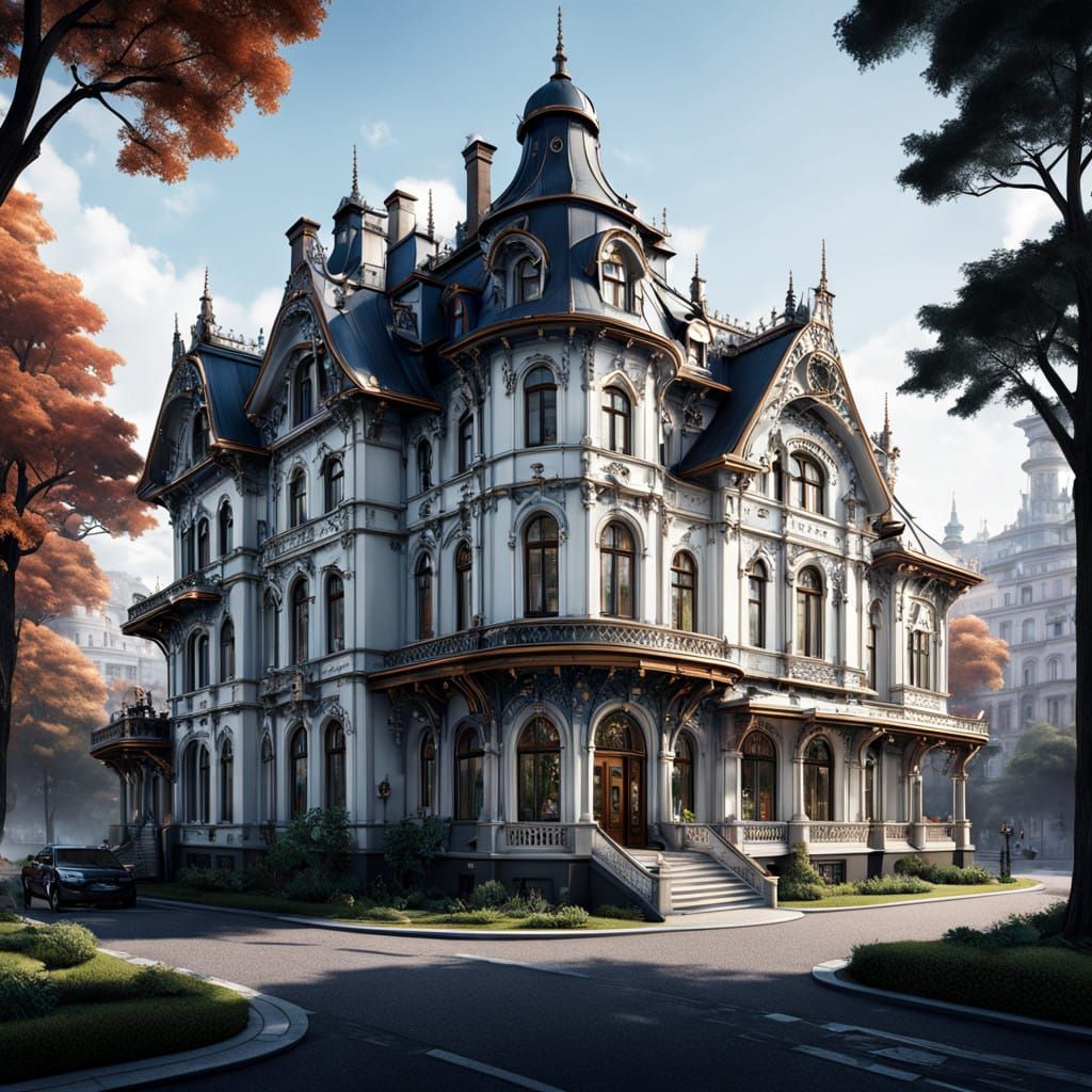 Vintage Edwardian Smart Home in Steampunk Karlovy Vary