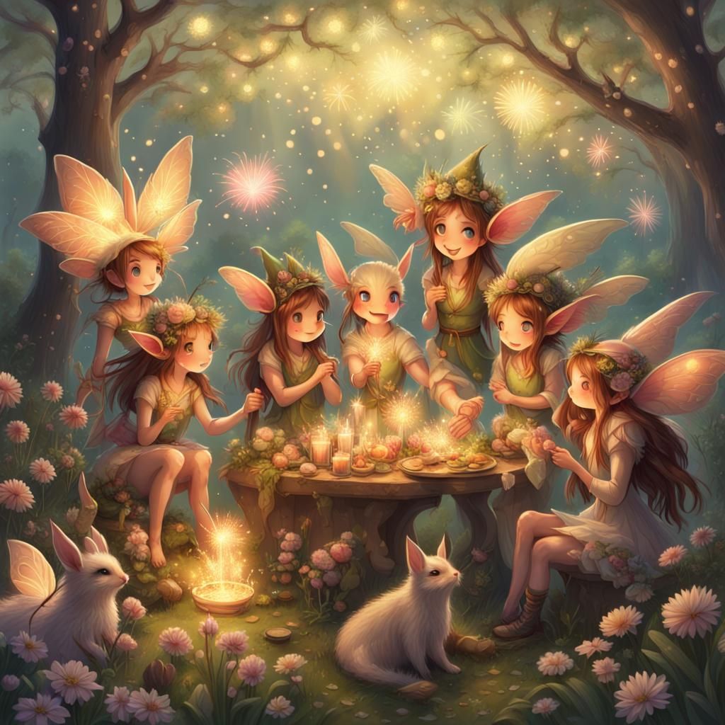 Enchanting Spring Celebration by Faeries