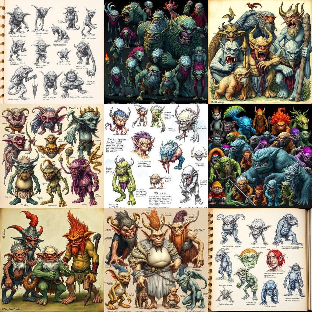 Troll Encyclopedia: A Bestiary of Mythical Creatures