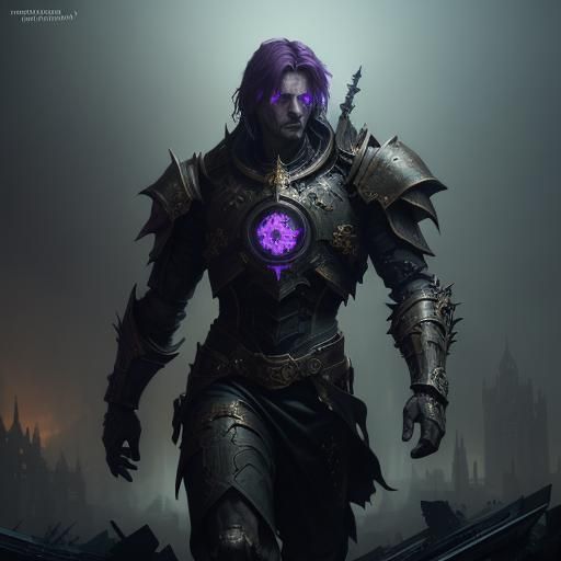 Robo-Battles in Gothic Cityscape: Art Nouveau Style