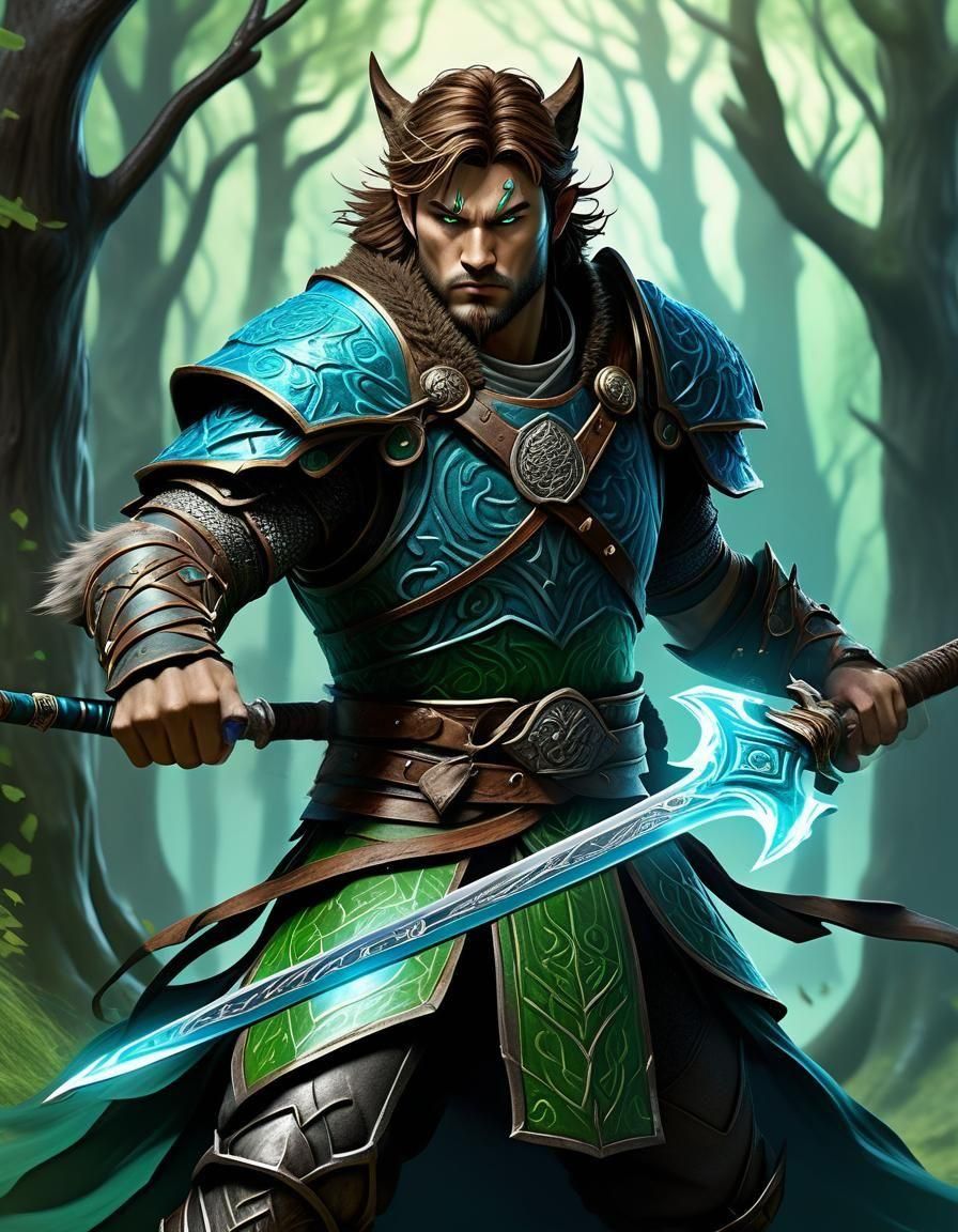 Eldran Stormblade - Own Video Game Character