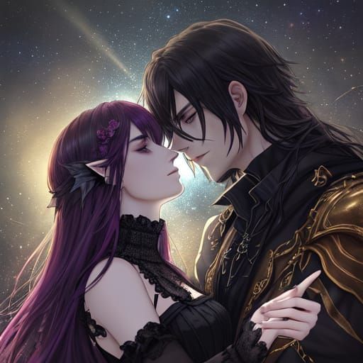 Gothic Romance in Vibrant Hues - Butch Night Fae and Sunligh...