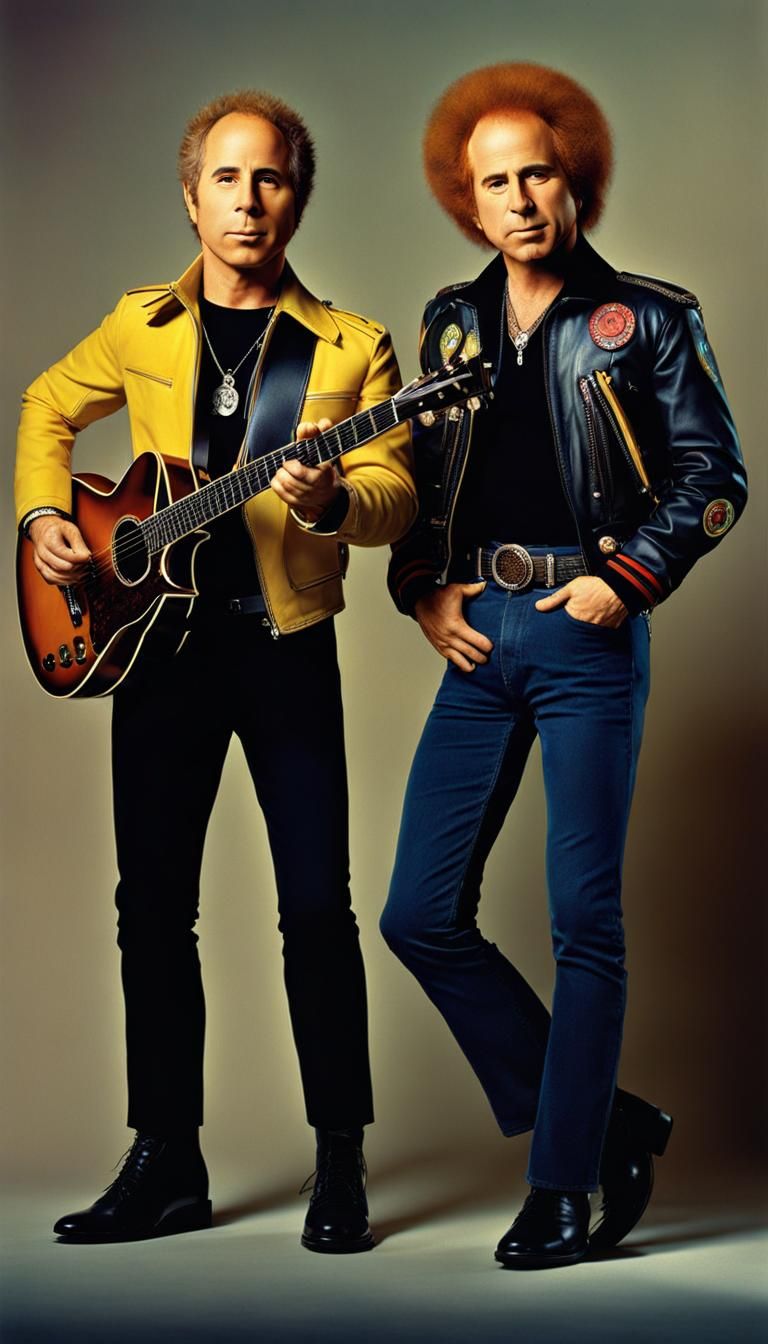 Simon & Garfunkel as Punk Rockers