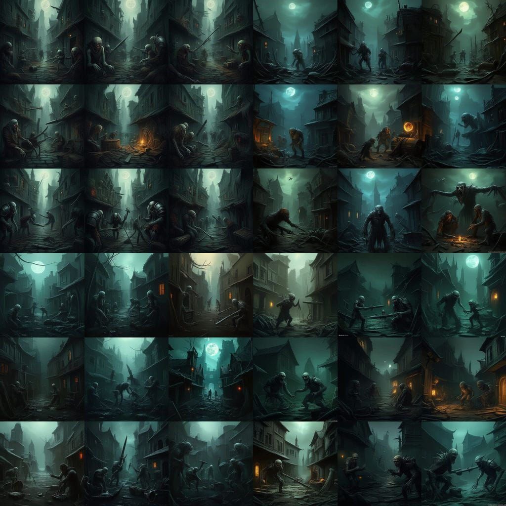 Abandoned Town Becomes Monster Refuge Preparing for Future