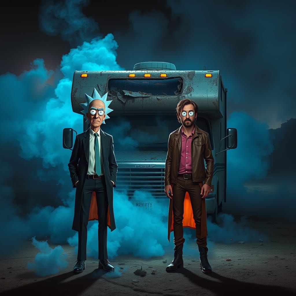 Ricky and Morty as Breaking Bad Characters