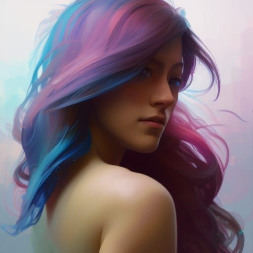 Detailed Portrait in Dynamic Lighting