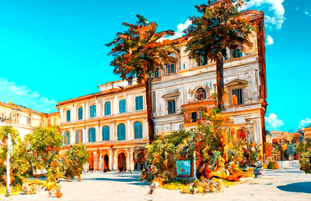 Palazzo Barberini Museum: Oil Painting by Canaletto