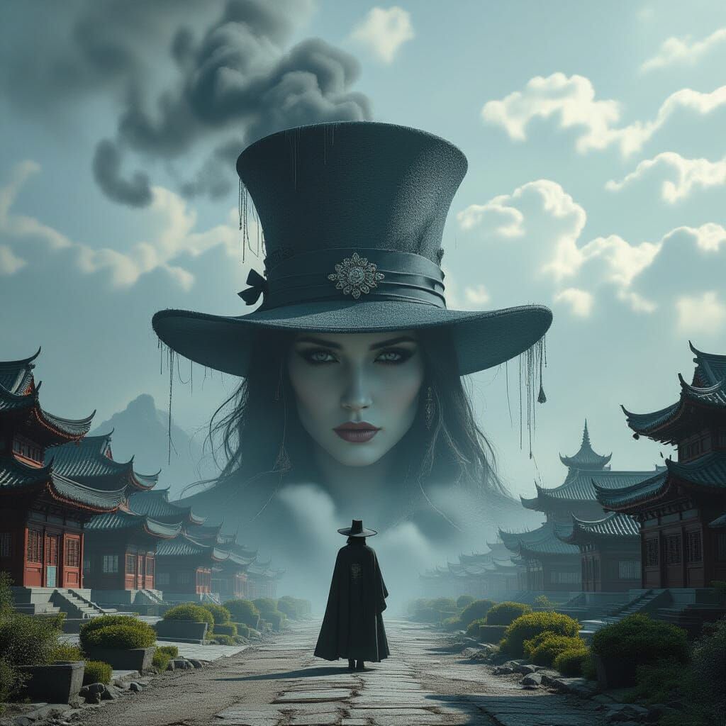 Epic Digital Matte Painting of a Hat