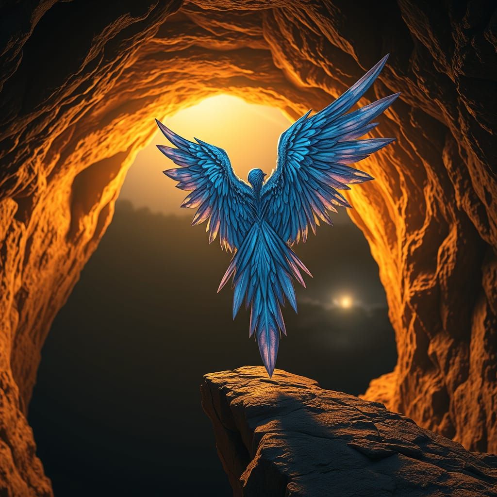 Angel of the Abyss Mine in Ethereal Beauty