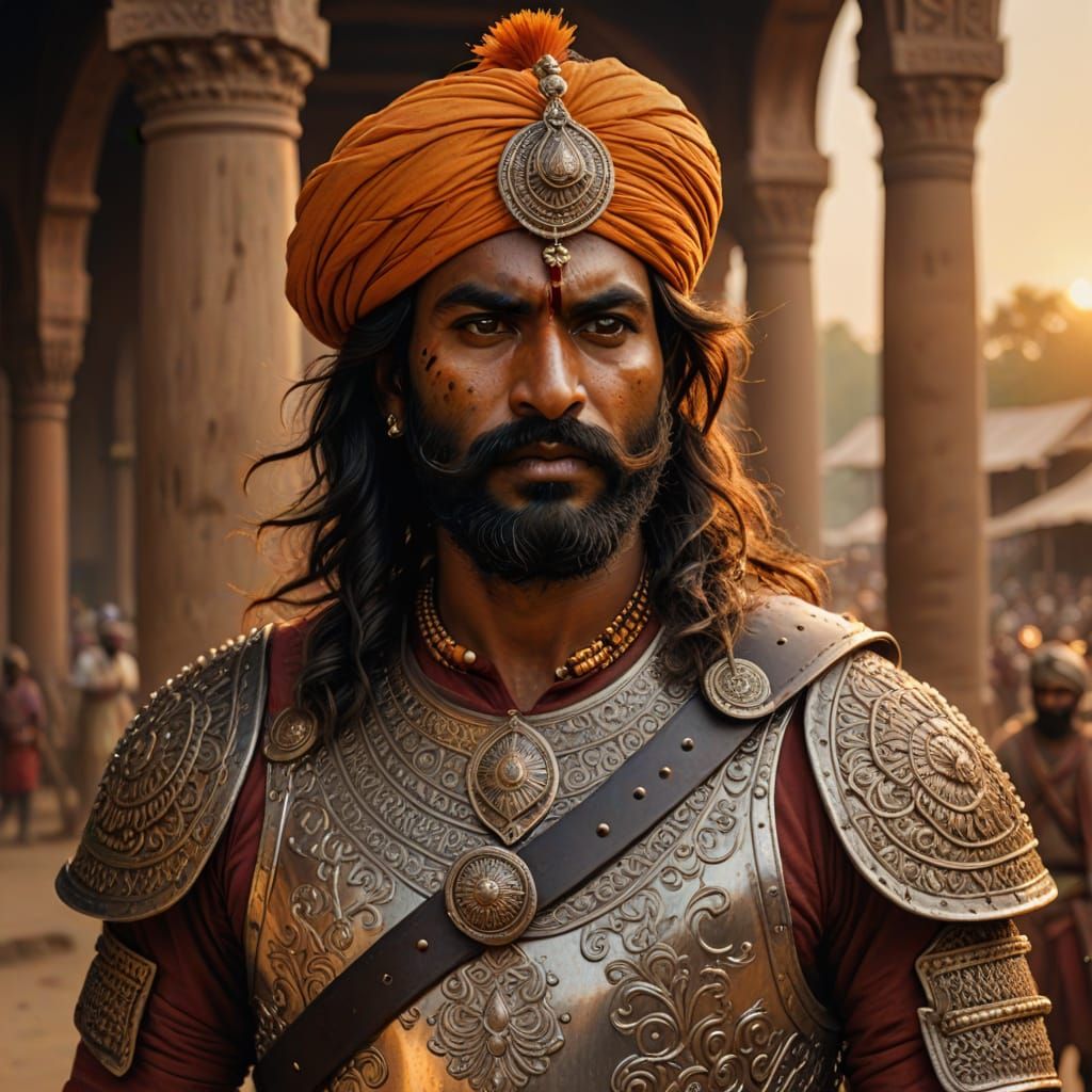 Proud Maratha Warrior