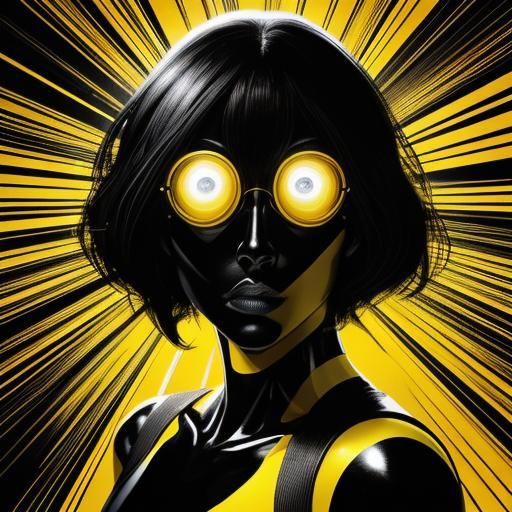 Hyper-Realistic Comic Book Portrait of a Banana