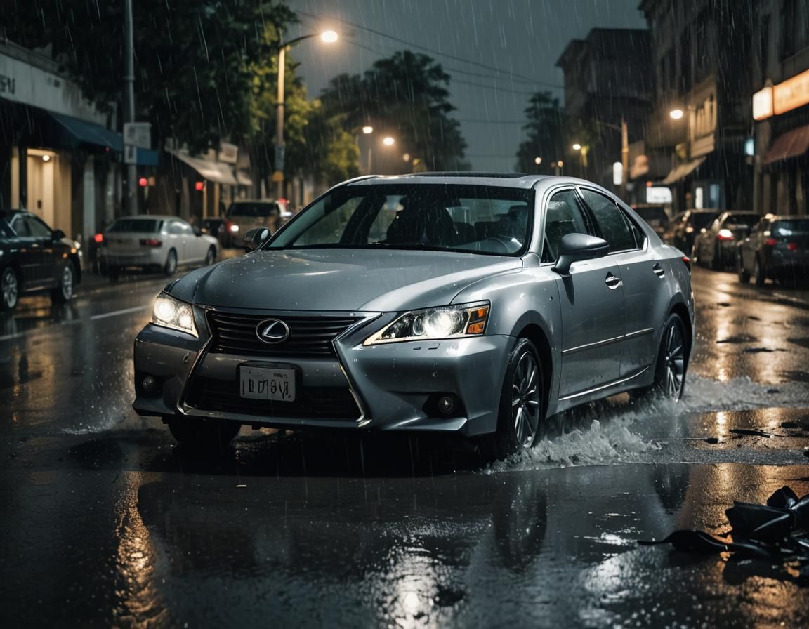 Dramatic Car Accident Storyboard in Cinematic Style