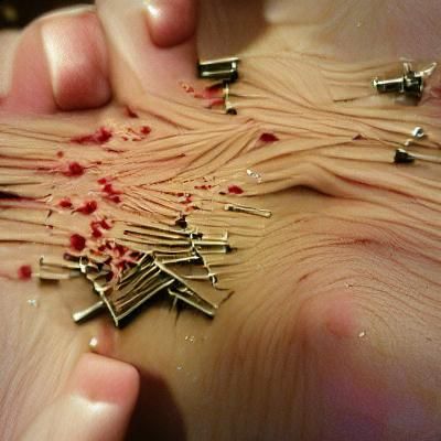 Abstract Pins and Needles Sensation