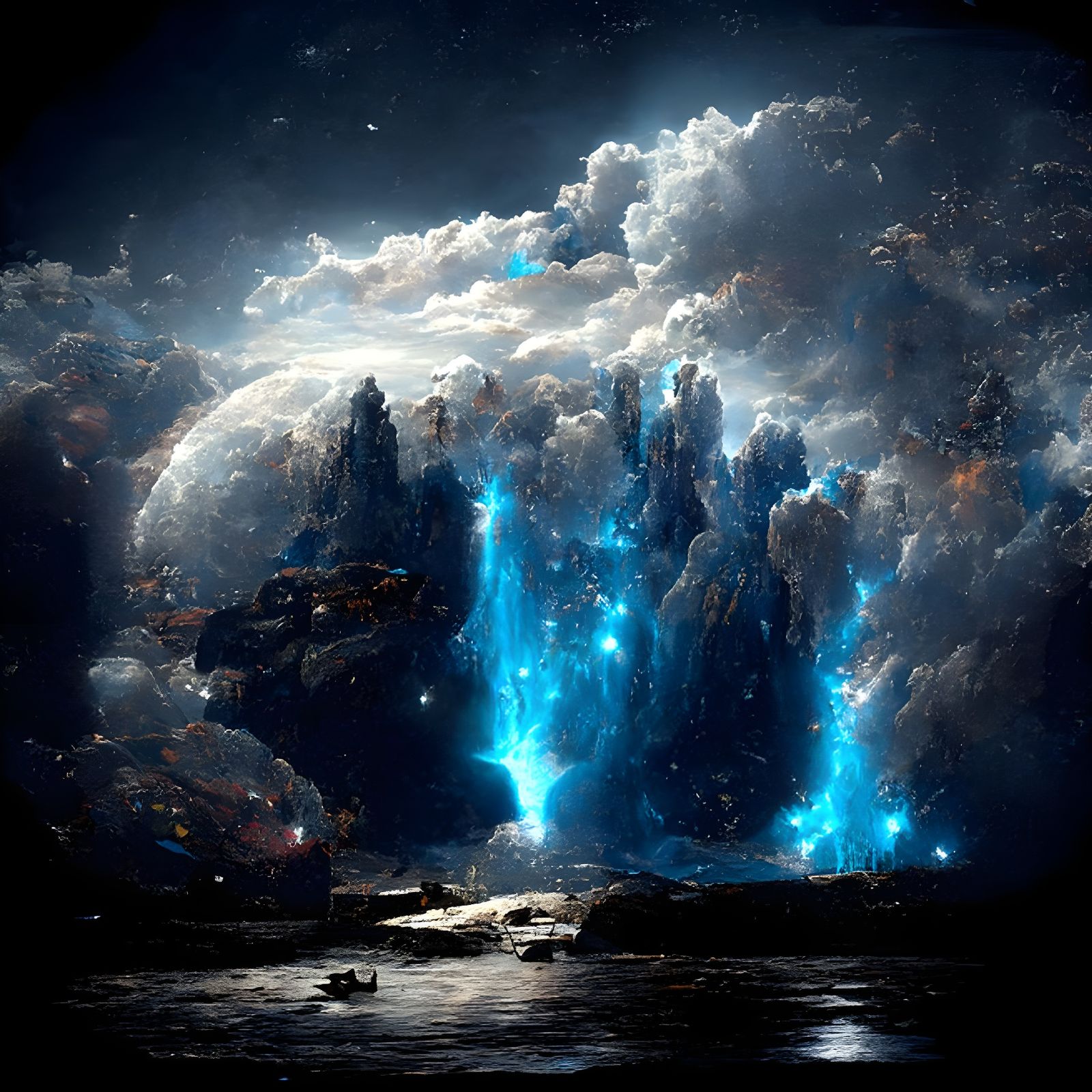 Seismic Vents of an Unknown Radiance