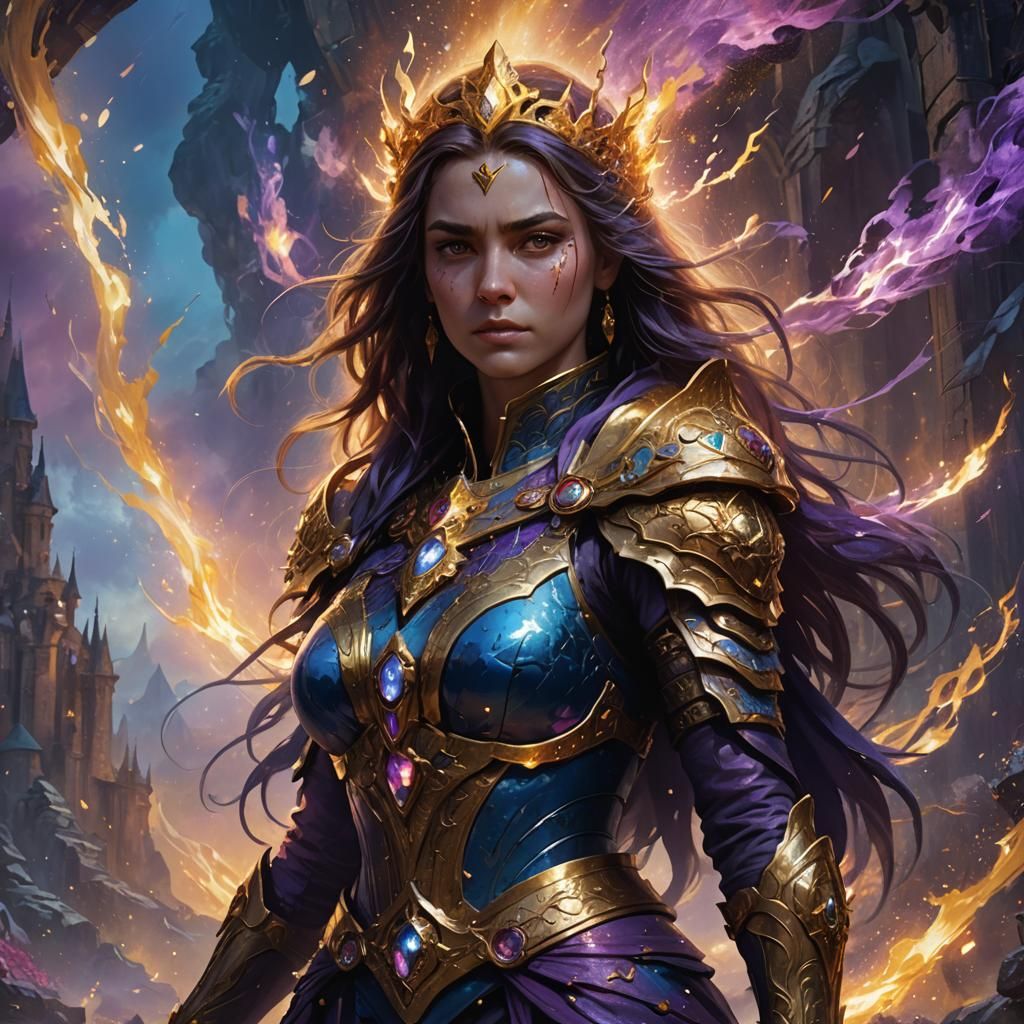 Heroic Vasilija Majkic in a Mystical Realm