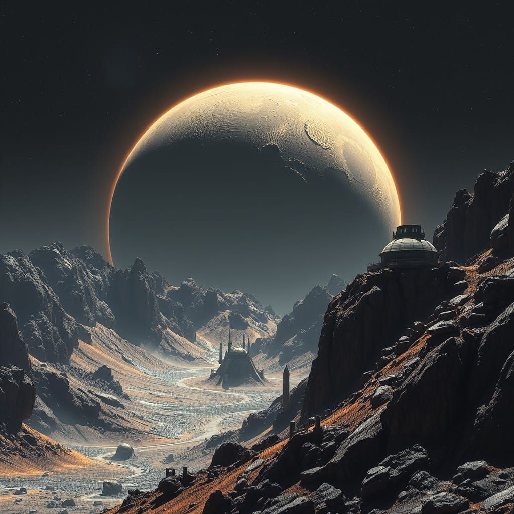 Ancient Sith Outpost on Varnak, a Rocky, Volcanically-Active...