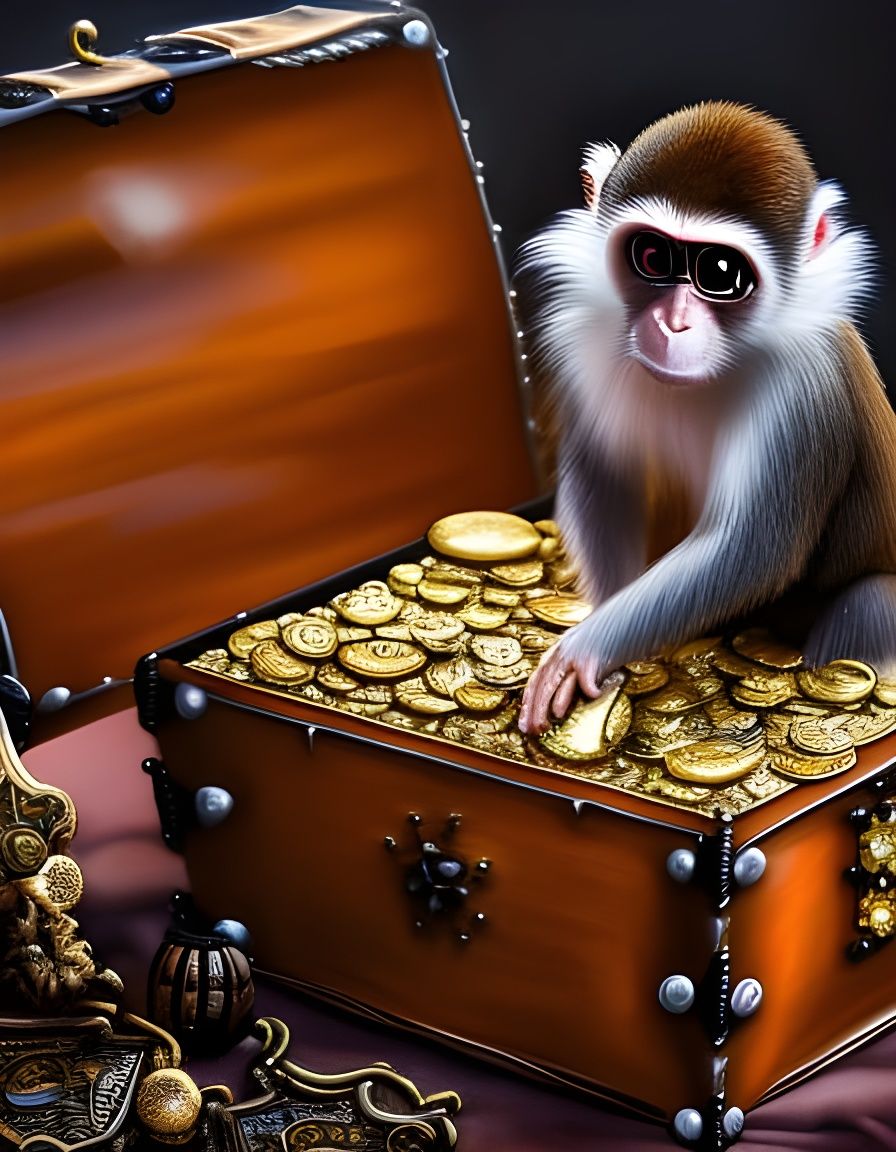 a pirate's pet monkey