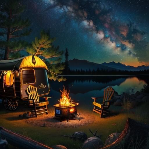 gypsy caravan / camping in style