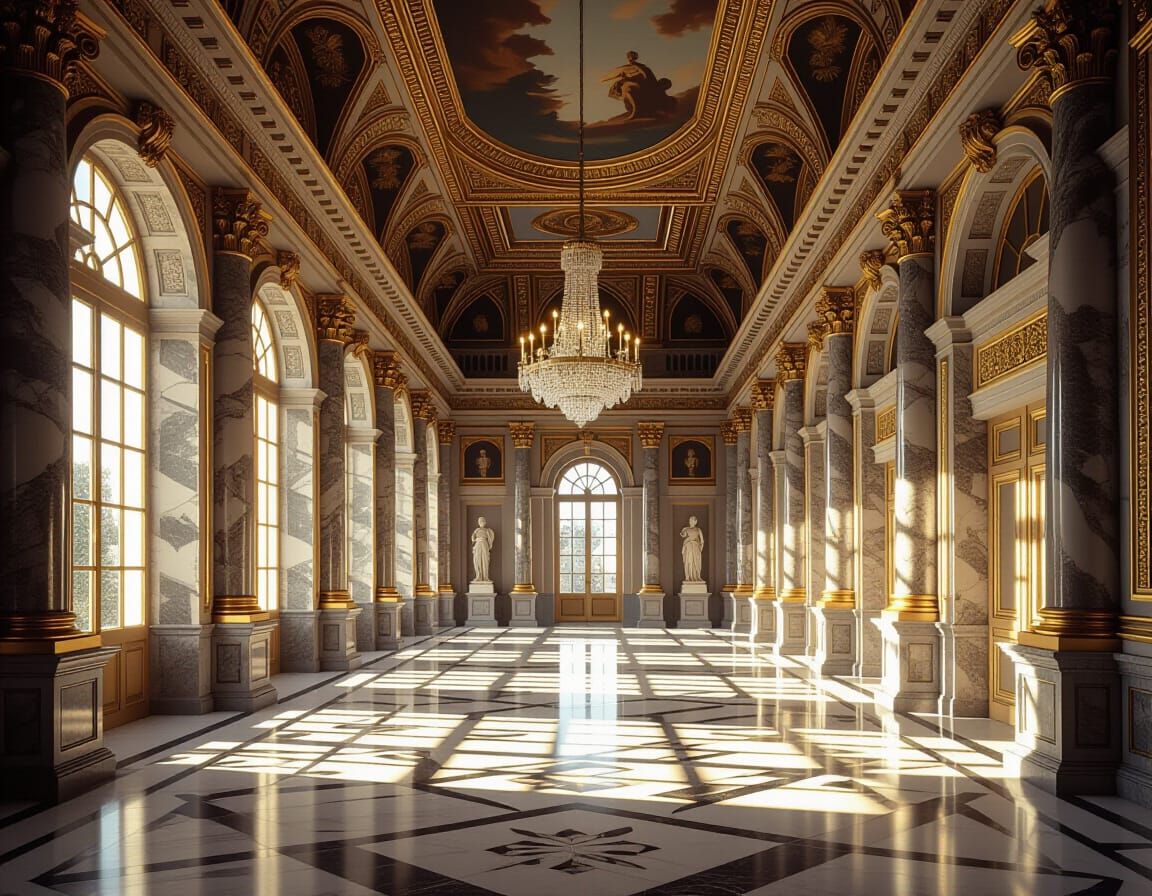 Grand Royal Palace Undergoing Renovations in Classical Style