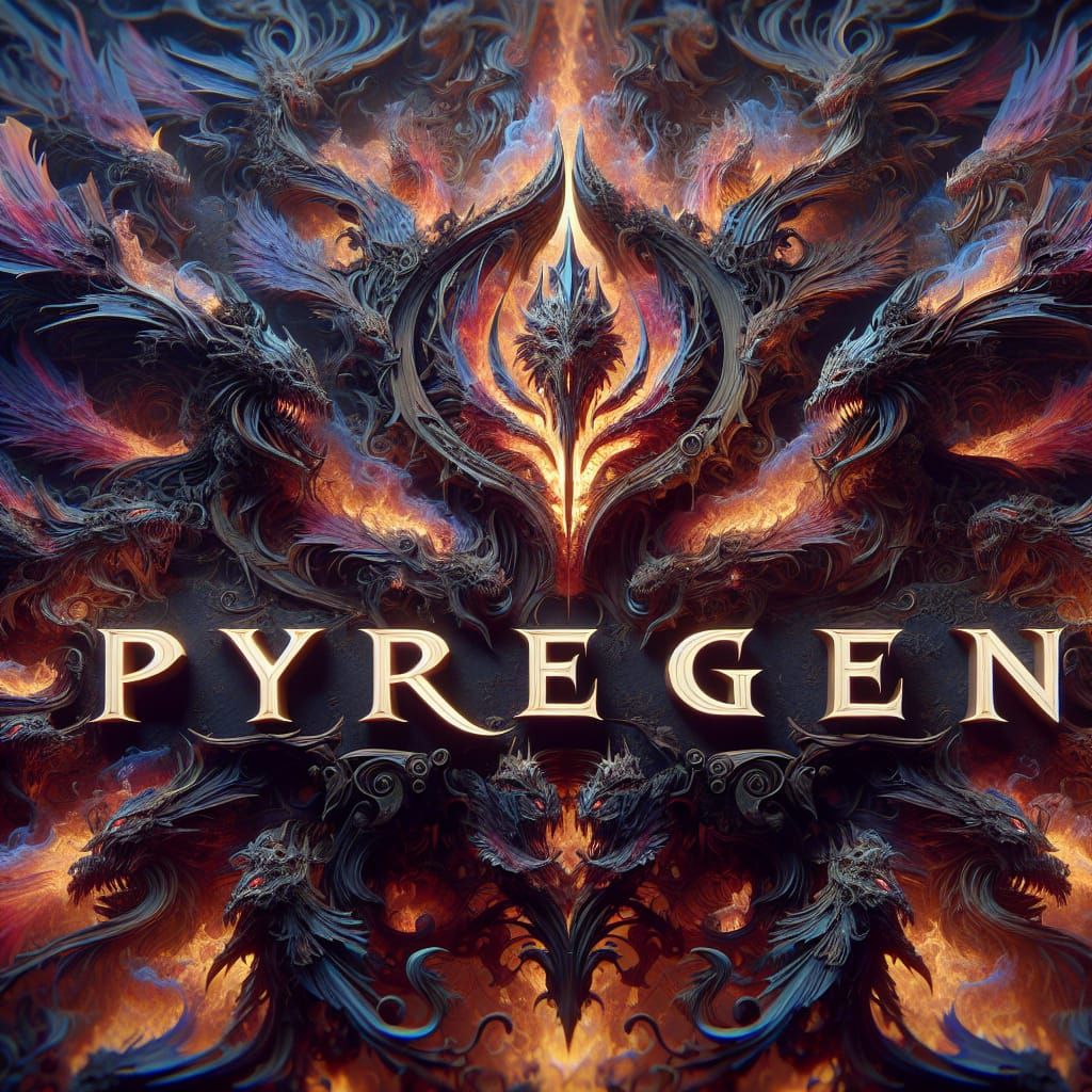 PyRegen Logo Concept Art in Fantastical Style