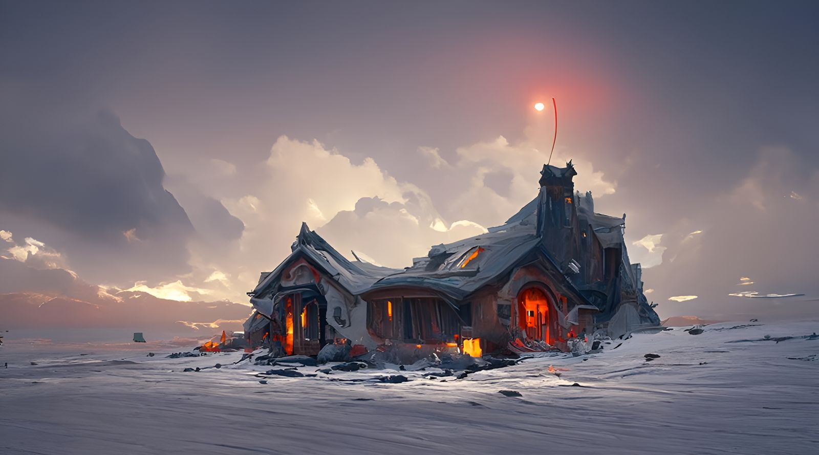 Hyperrealistic House Rendered in 4K