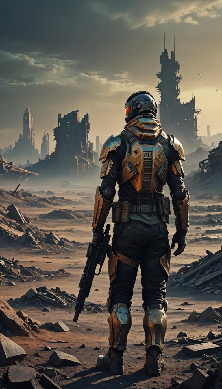 Dystopian Sci-Fi: Last Man in Wasteland