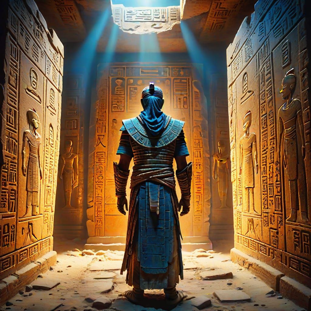 Mummy in Dragon Emperor Tomb: Cinematic Still
