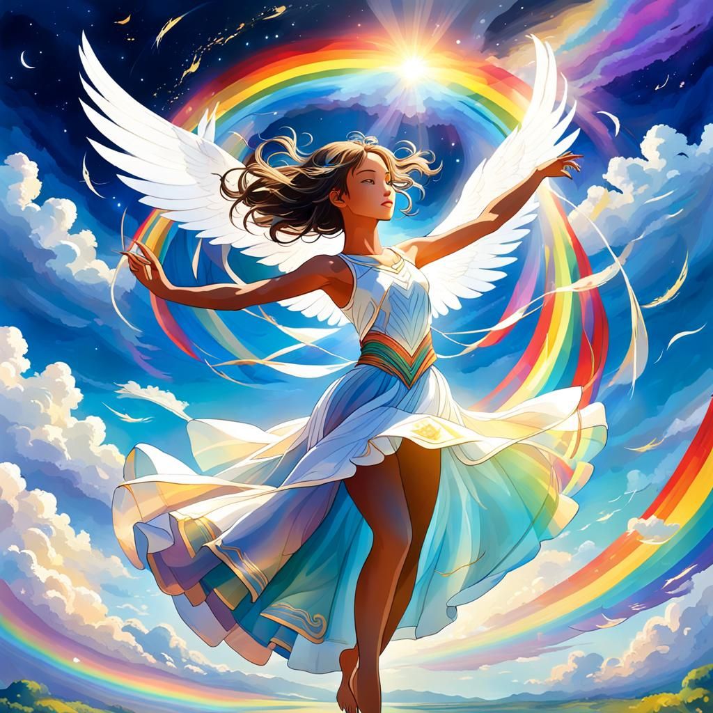 Ethereal Soul Rising: A Digital Art Tribute