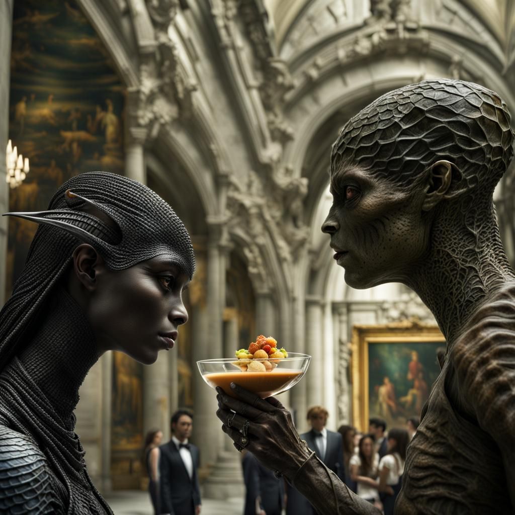 Cryptoterrestrial Gathering: A Hyperrealistic Vision of Futu...