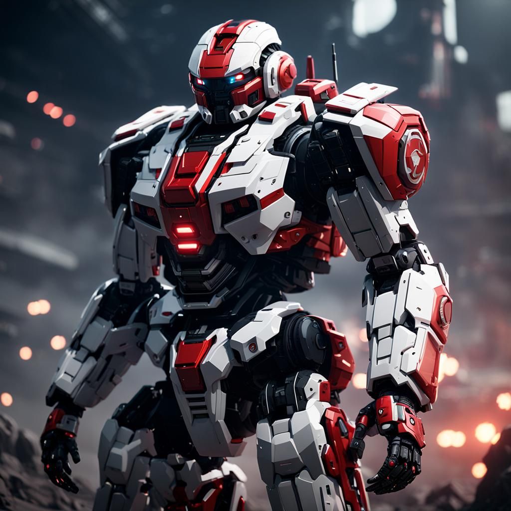 Futuristic Spartan Fortress in Sci-Fi Style