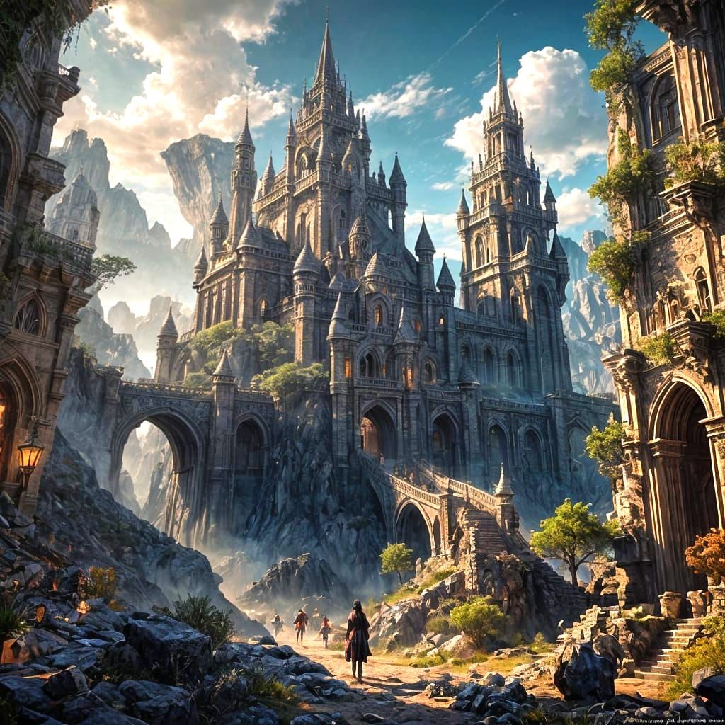 Fantastical Shadow and Light Concept Art