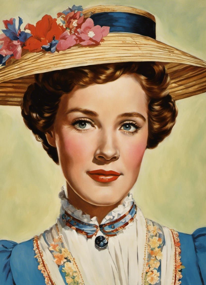 Julie Andrews as Mary Poppins (Practically Perfect in Every Way)