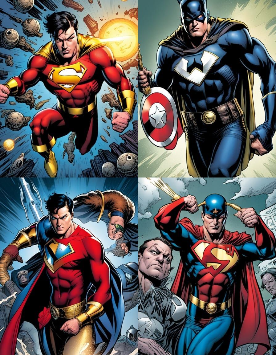 Image Generated Based on Geoff Johns