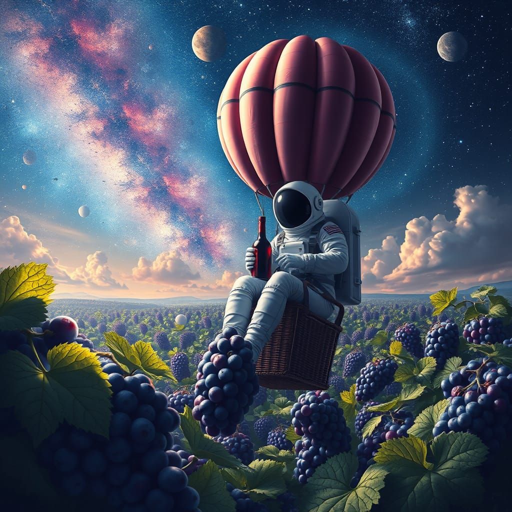 Orbiting Planet Cabernara