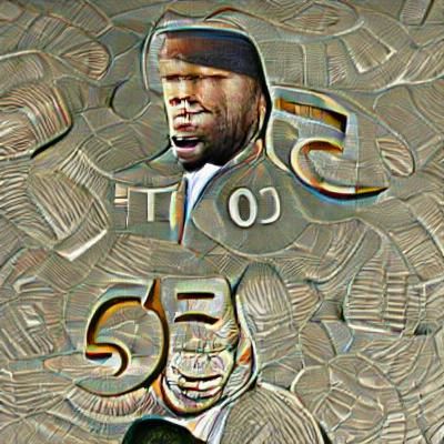 50 Cent Portrait: Iconic Rapper Close-Up