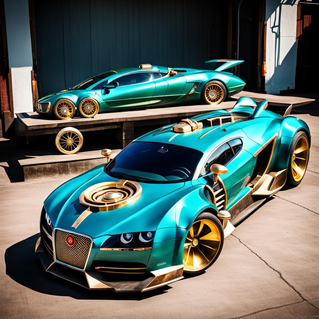 Bioshock-Inspired Supercar Concept Art