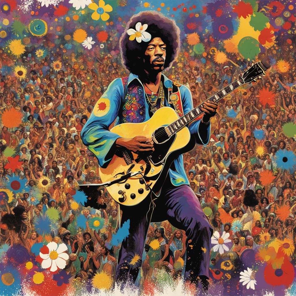 Jimi Hendrix's Epic Woodstock Performance
