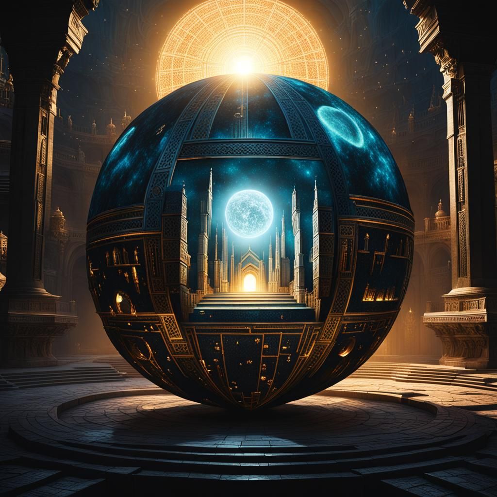 Enigmatic Orb Reveals a Bustling Civilization