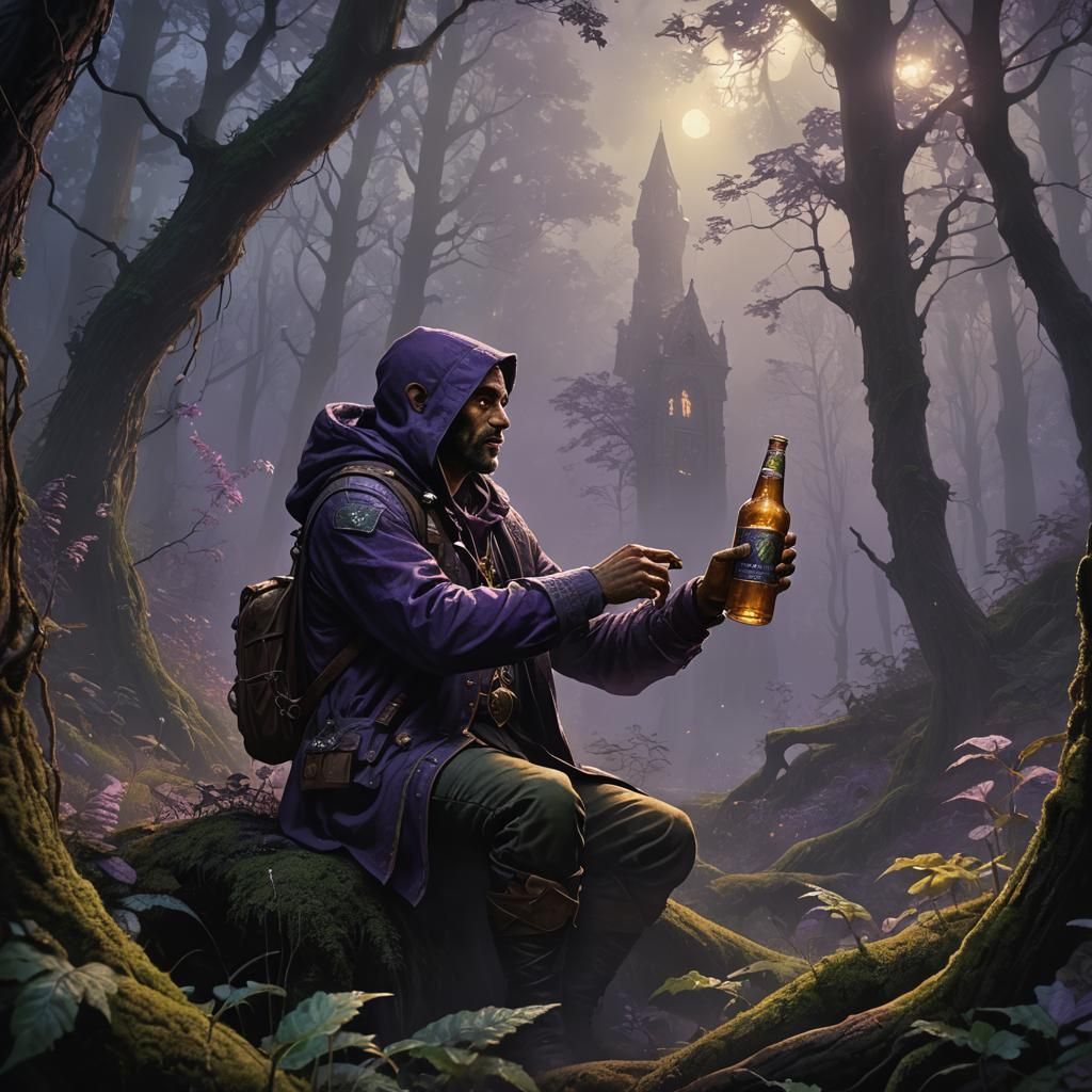 Trevor Phillips Snipes Beer Bottle in Dark Fantasy