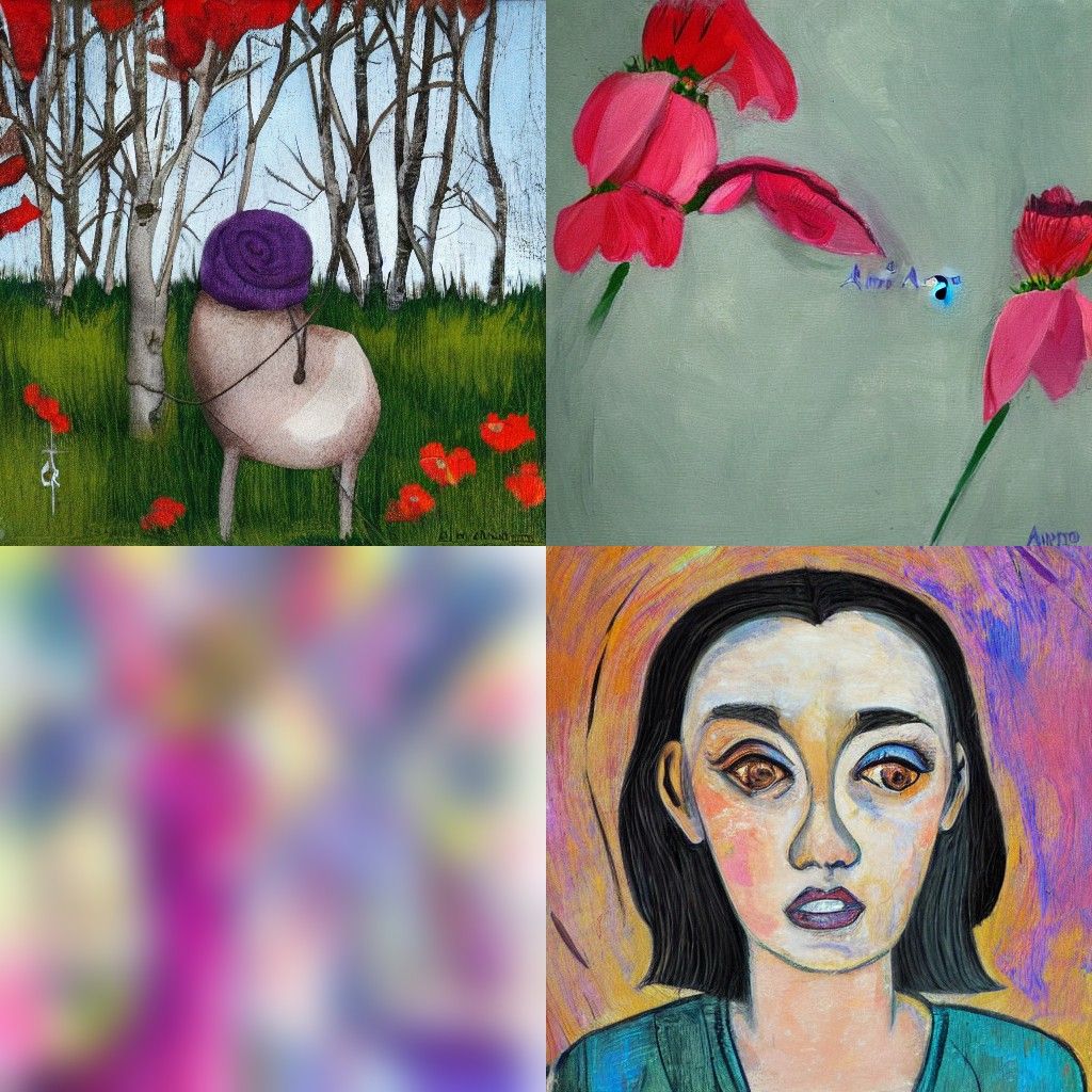 Abstract Collage in Neutral Tones