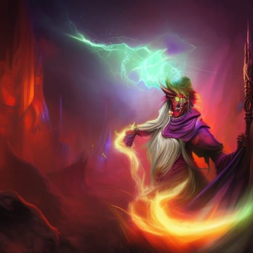 Hyperrealistic Wizards and Warlocks Concept Art