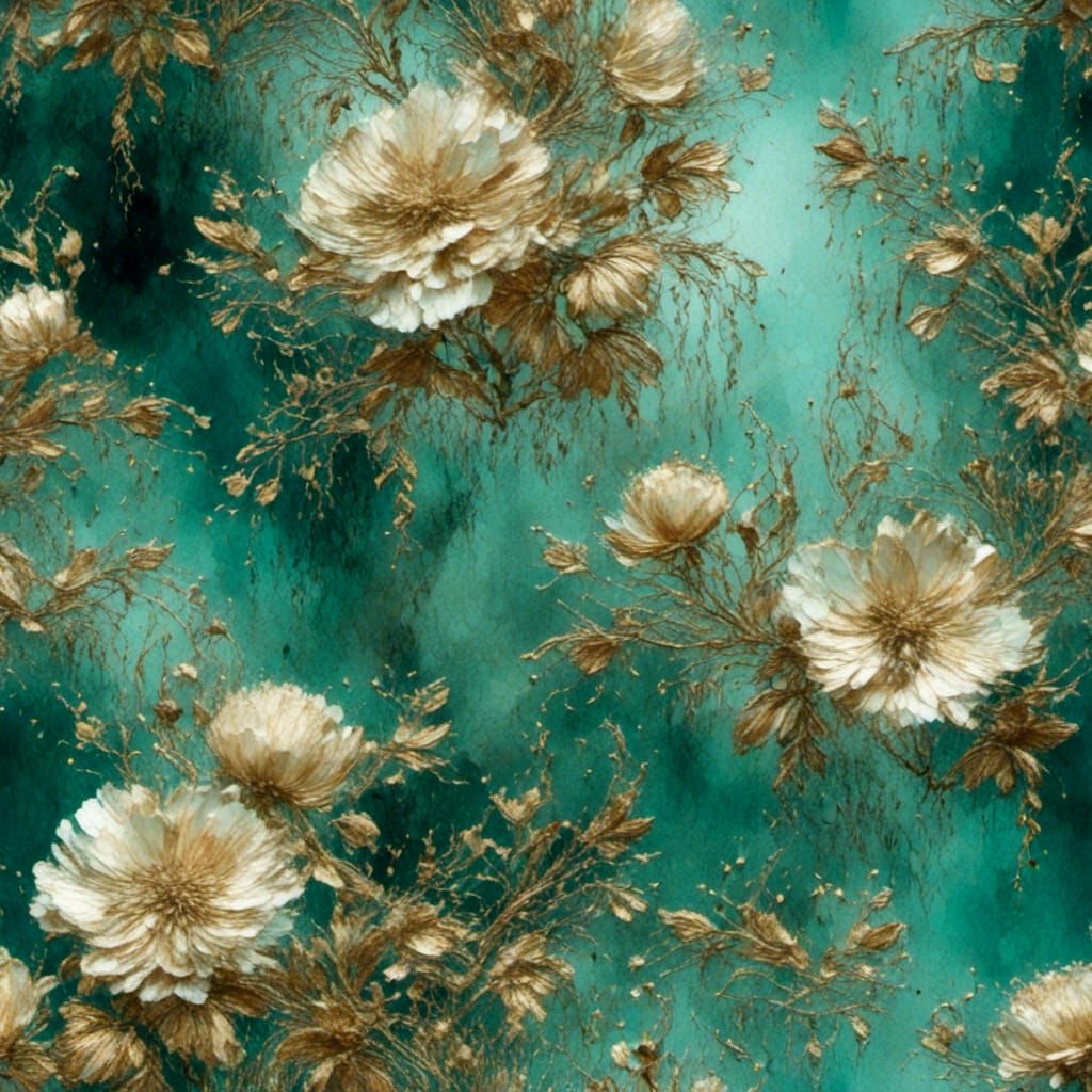 Surreal Bloom in a Neon Dreamscape