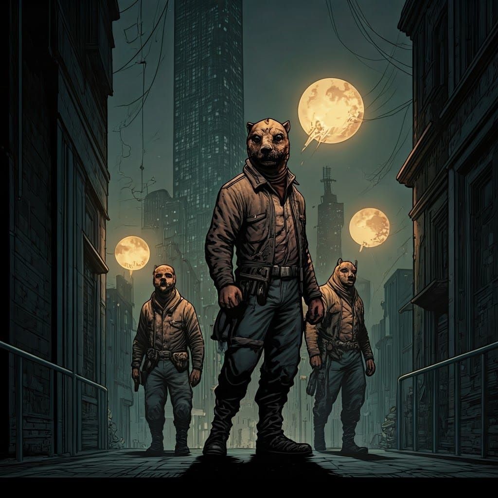 Dogs of War in Comic Book Art